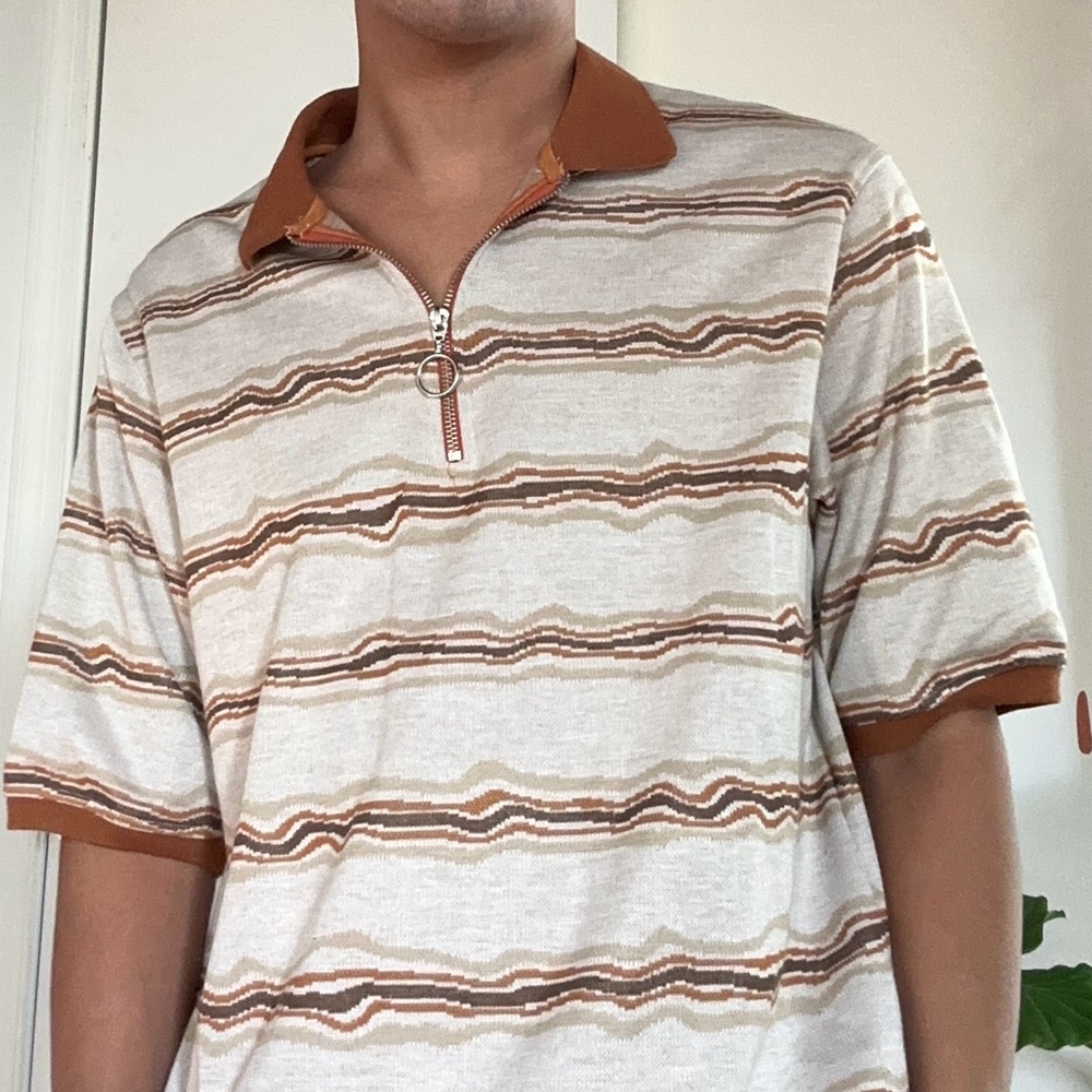 UO Baggy Zip Polo Shirt